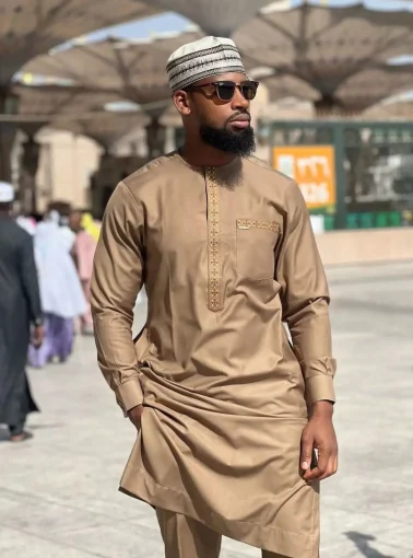 kaftan outfits muslim's dress set fashion african traditional dresses clothes for men africa clothing dashiki robe africaine