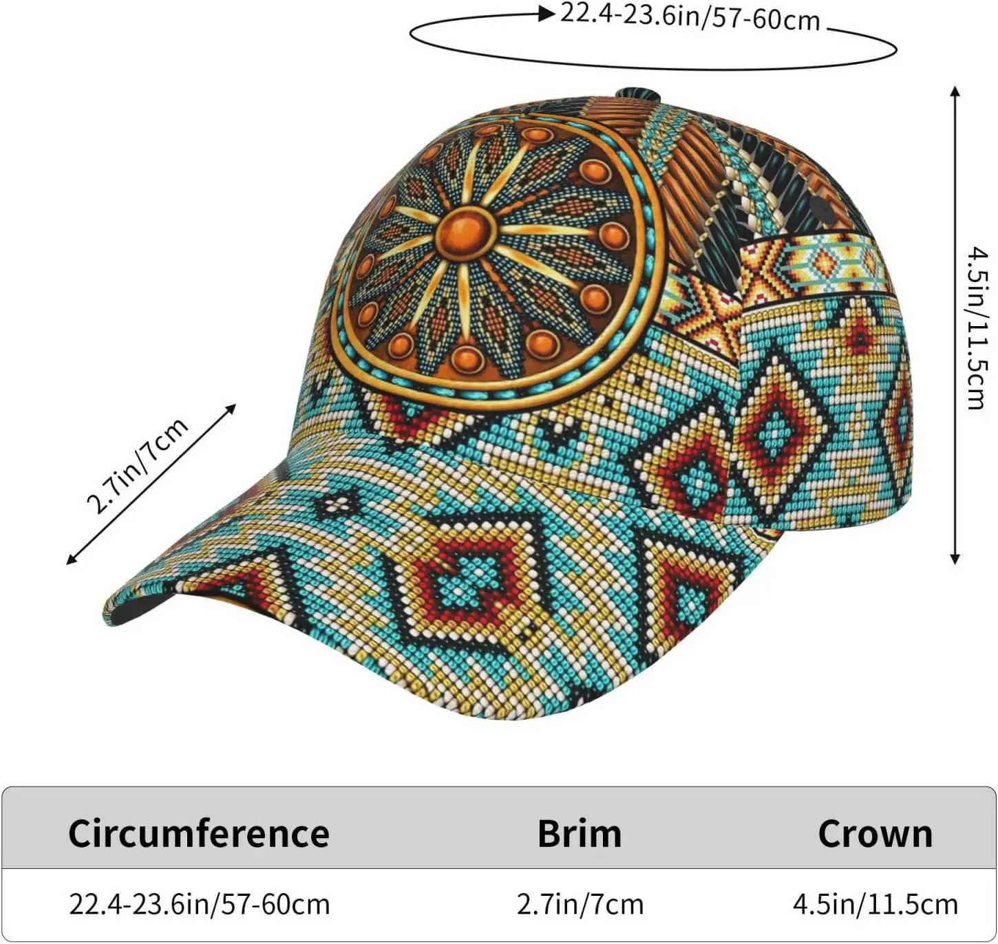 Native Africa Baseball Hat Caps Sun Protection Hat Outdoor Trucker Hat for Women Men