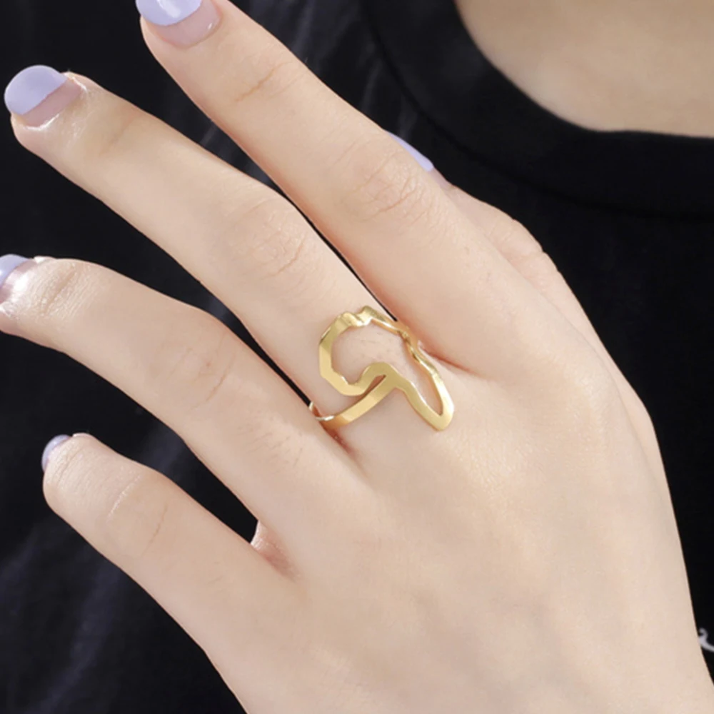 Stainless Steel Finger Rings | Adjustable Ring Men Steel | Stainless Steel Jewelry - Rings